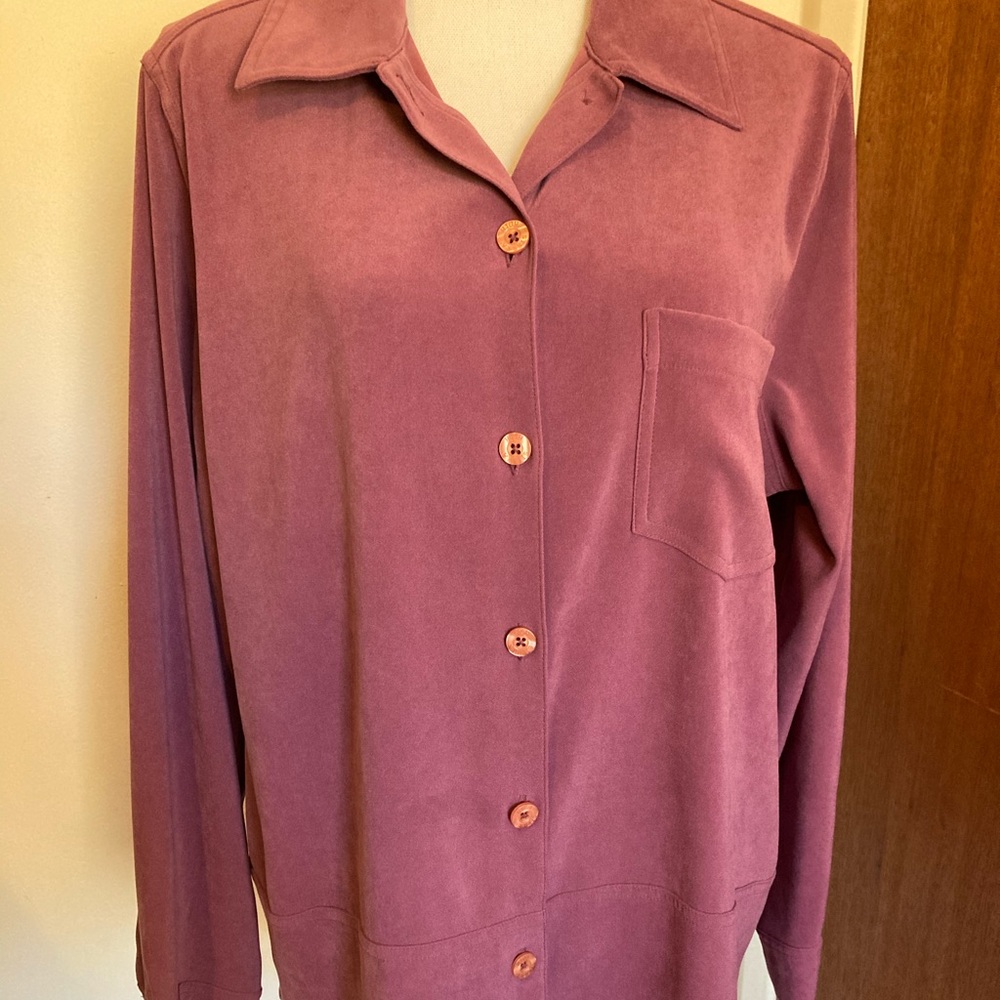 Purple over shirt